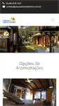 Mobile Screenshot of pousadamardedentro.com.br